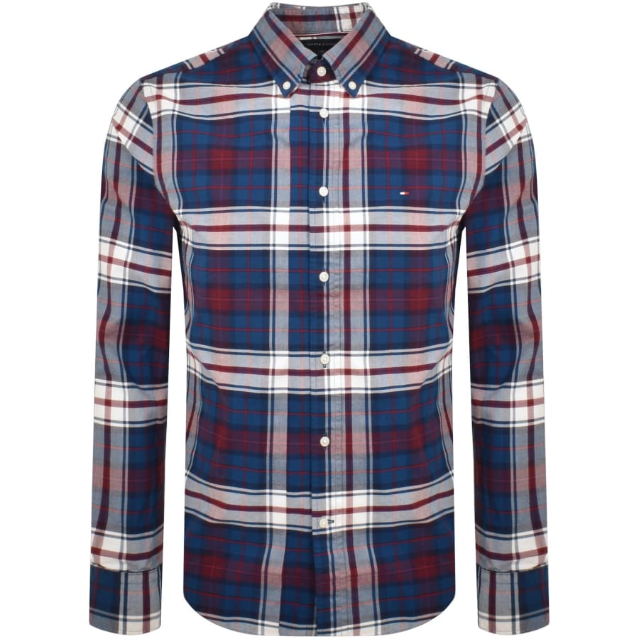 Blue tommy shirt deals